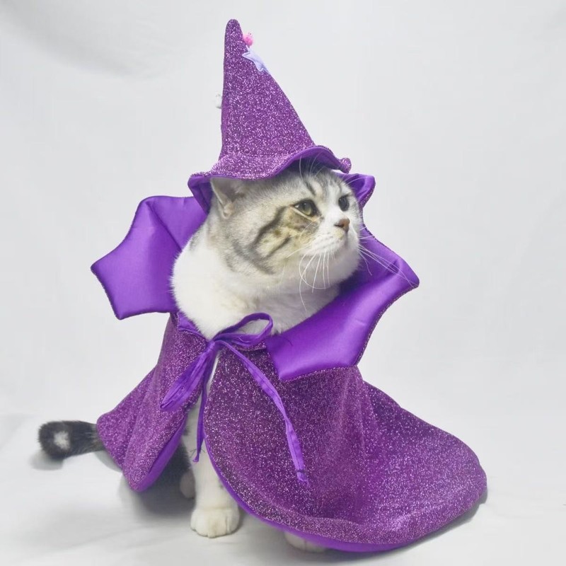 ペットハロウィーンマント猫犬血族王変装服貴賓比熊雪納瑞博美|undefined