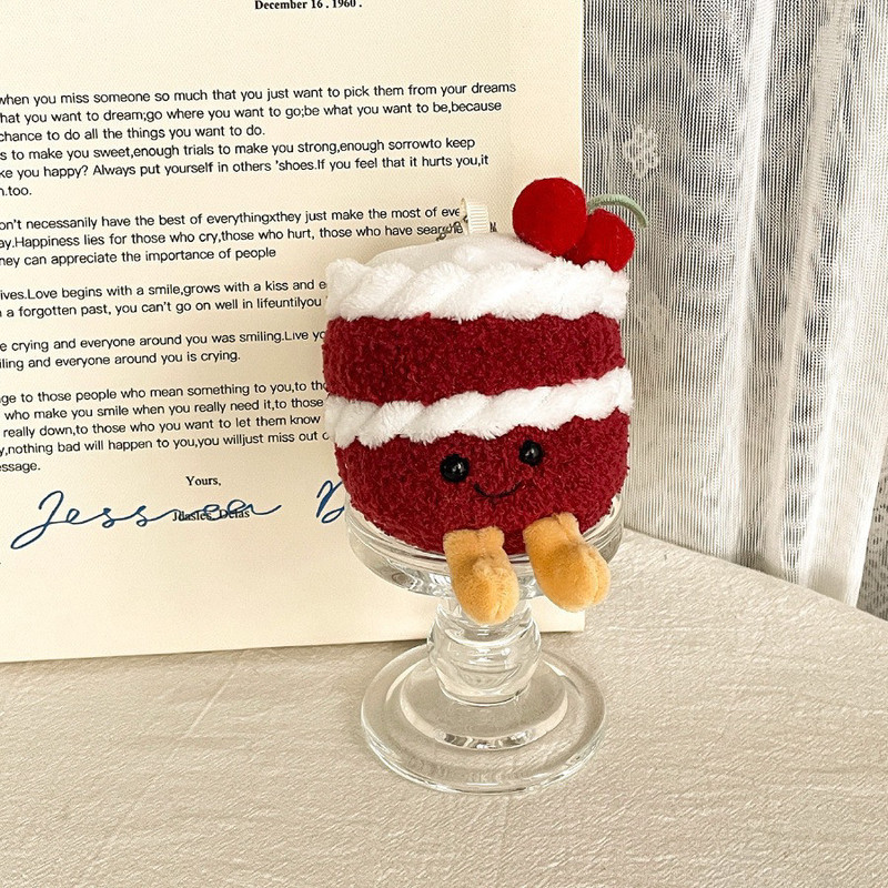 现货英国jellycat系列水果蛋糕食物毛绒玩偶公仔挂件可爱包包挂饰|undefined