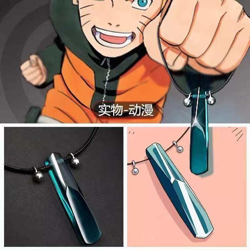 Naruto Naruto Tsunade First Generation Pillar Same Necklace 2025 New Pendant Trendy Anime Peripheral Accessories Naruto Naruto Tsunade First Generation Pillar Same Necklace 2025 New Pendant Trendy Anime Peripheral Accessories