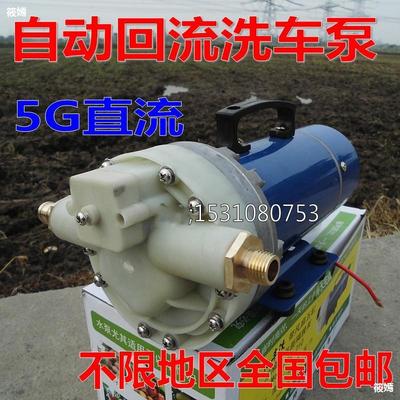 12V24V48V电动直流洗车泵/车载洗车器大功率高压隔膜泵水泵增压泵|ru