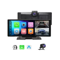 5 секунд для быстрого запуска 10,26 дюймов HD Smart с разделенным экраном DVR перед 2.5K после 1080P двойной записи CarPlay