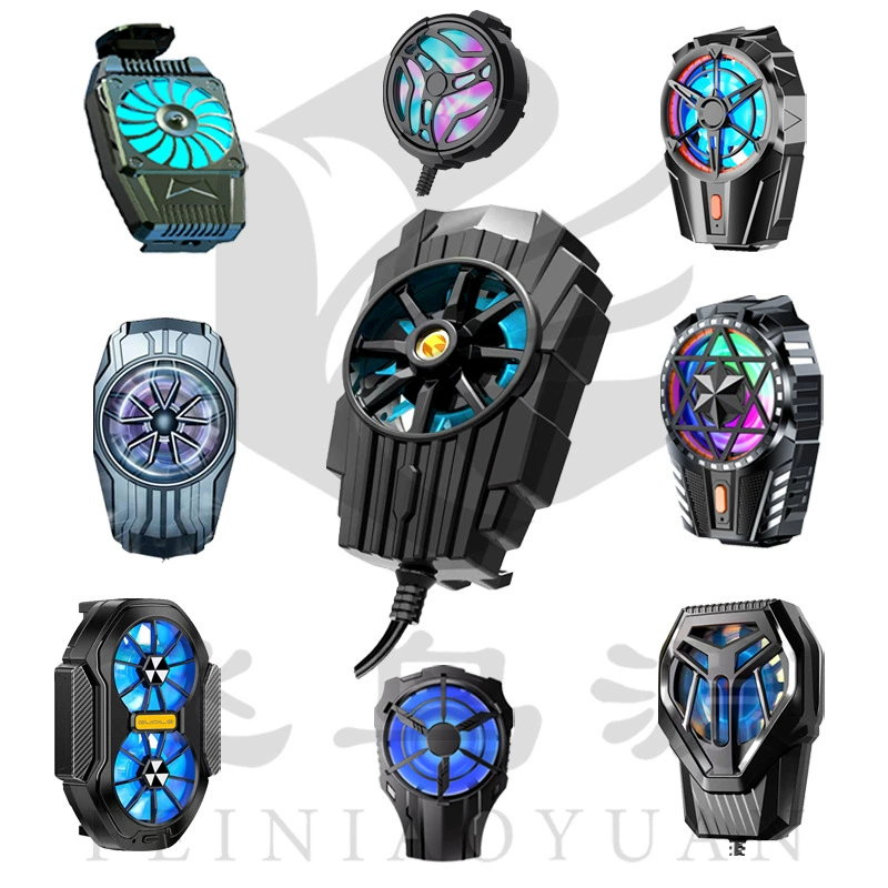 Дропшиппинг] Мощный перезаряжаемый воздушно-охлаждаемый радиатор для мобильного телефона, охлаждающий артефакт, задний зажим g6, ураганное охлаждение, горячая модель