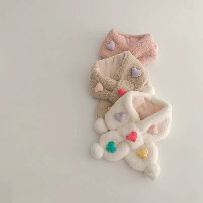 一潘 Children's winter brand cartoon scarf