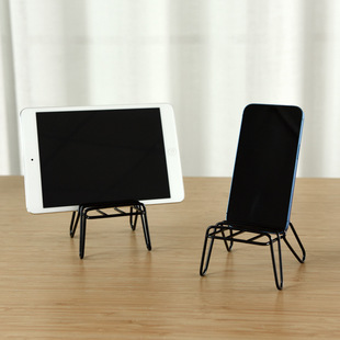 Chattering Explosions Internet Celebrity Chair Mobile Phone Bracket Desktop Mobile Phone Storage Rack Mobile Phone Support Rack Chair Mobile Phone Rack
