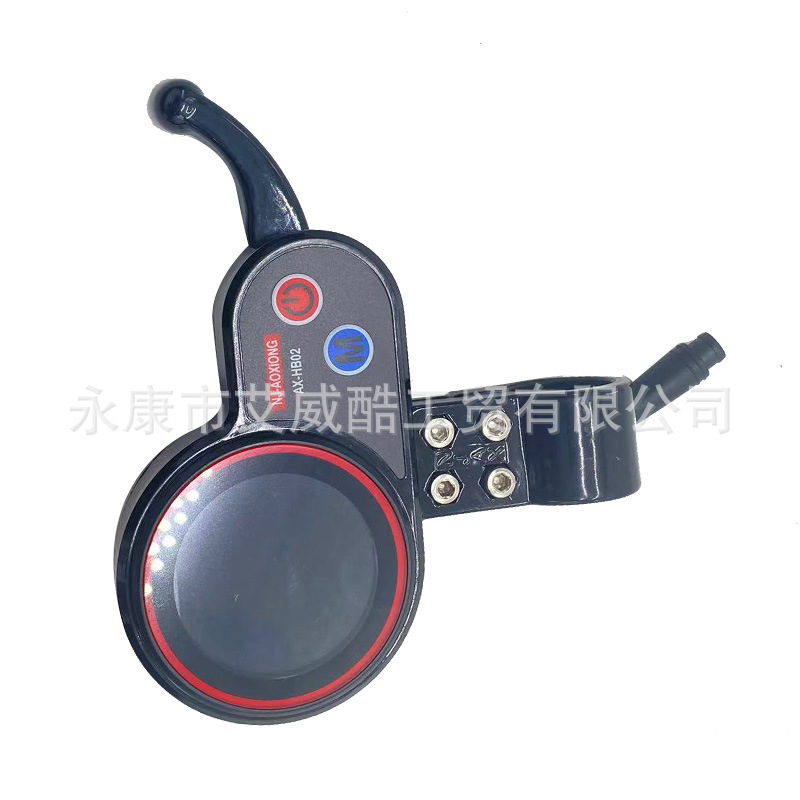 NJ-AOXIONG-AX-HB02 with new 6 pin meter electric scooter meter 6 pin 48V