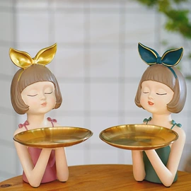 户外庭院摆件;树脂工艺品;纸巾盒