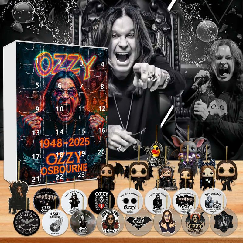 Ozzy Osbourne Motorcycle Bell奥兹·奥斯本倒计时日历盲盒挂件|undefined