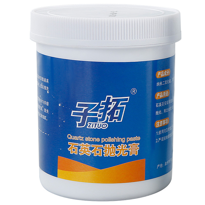 Mesa de piedra de cuarzo pulido pasta de piedra de mármol pulido de cera pulido blanqueamiento diferencia de color reparación líquido agente auxiliar