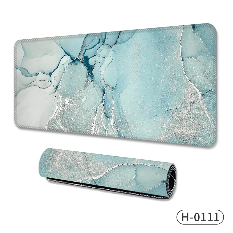 almohadilla de ratón de mármol transfronteriza caliente de oficina aprendizaje almohadilla de escritorio de computadora Amazon exitosa almohadilla de ratón de juego de deportes electrónicos