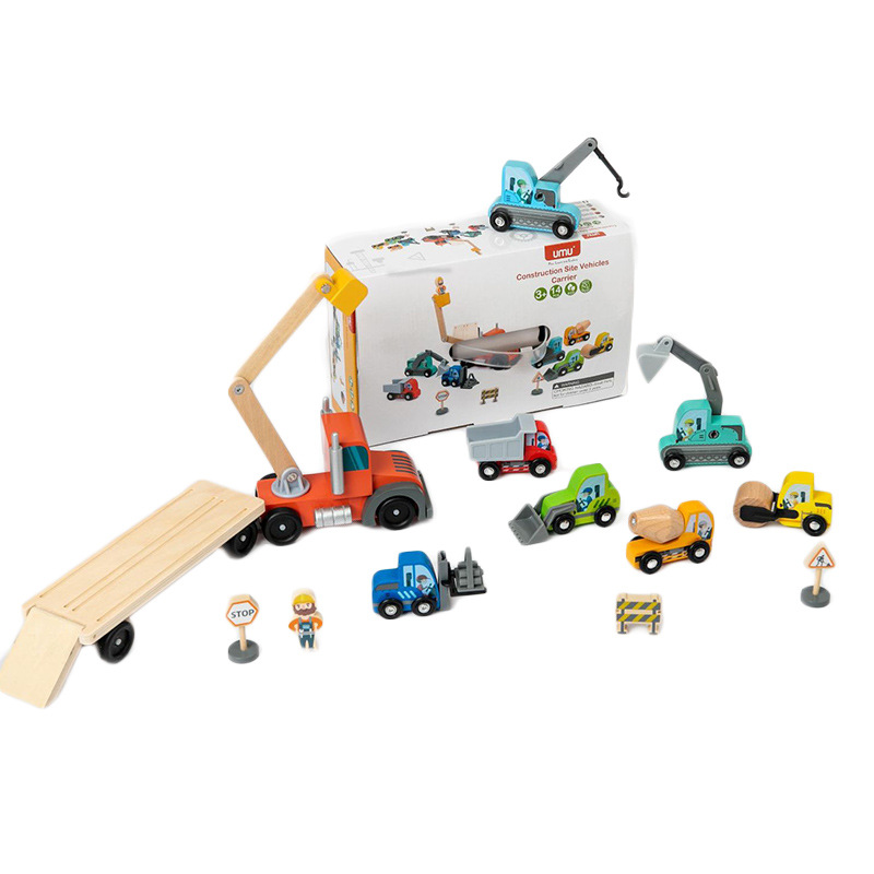 UMU Youmu Jiajia serie de juguetes de madera simulados al por mayor cubiertos de cocina bolsas de maquillaje bolsas de corte