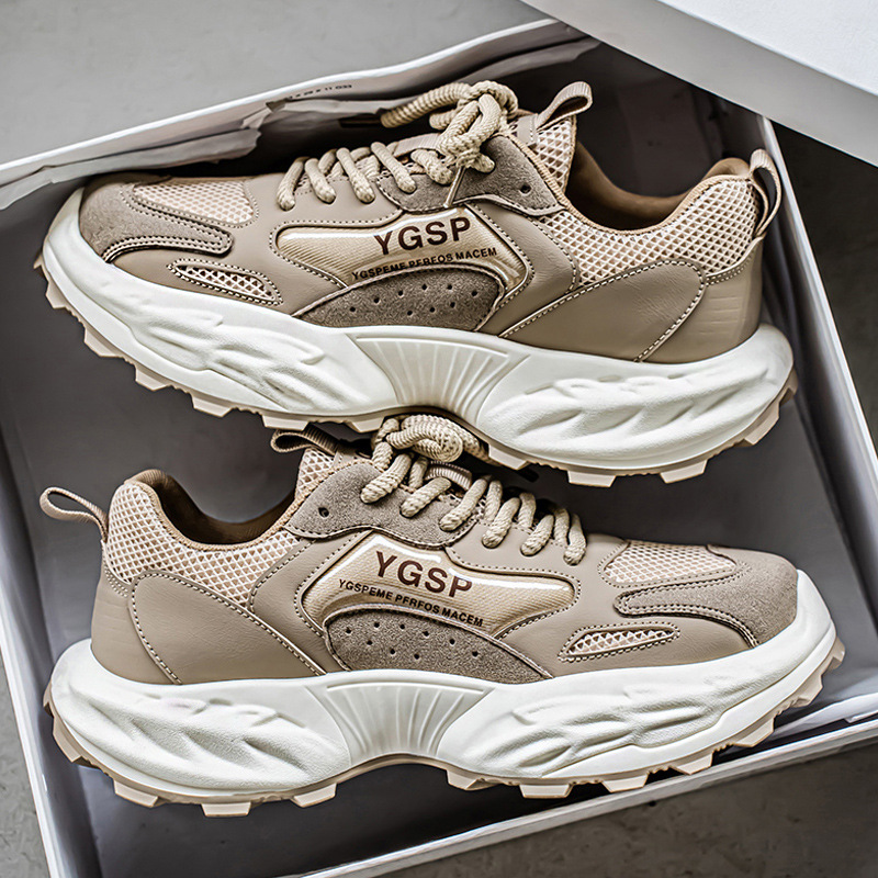 Hombre 2025 nueva primavera y verano corriendo todos los días sin cordones transpirable tendencia casual moda zapatos deportivos cómodos