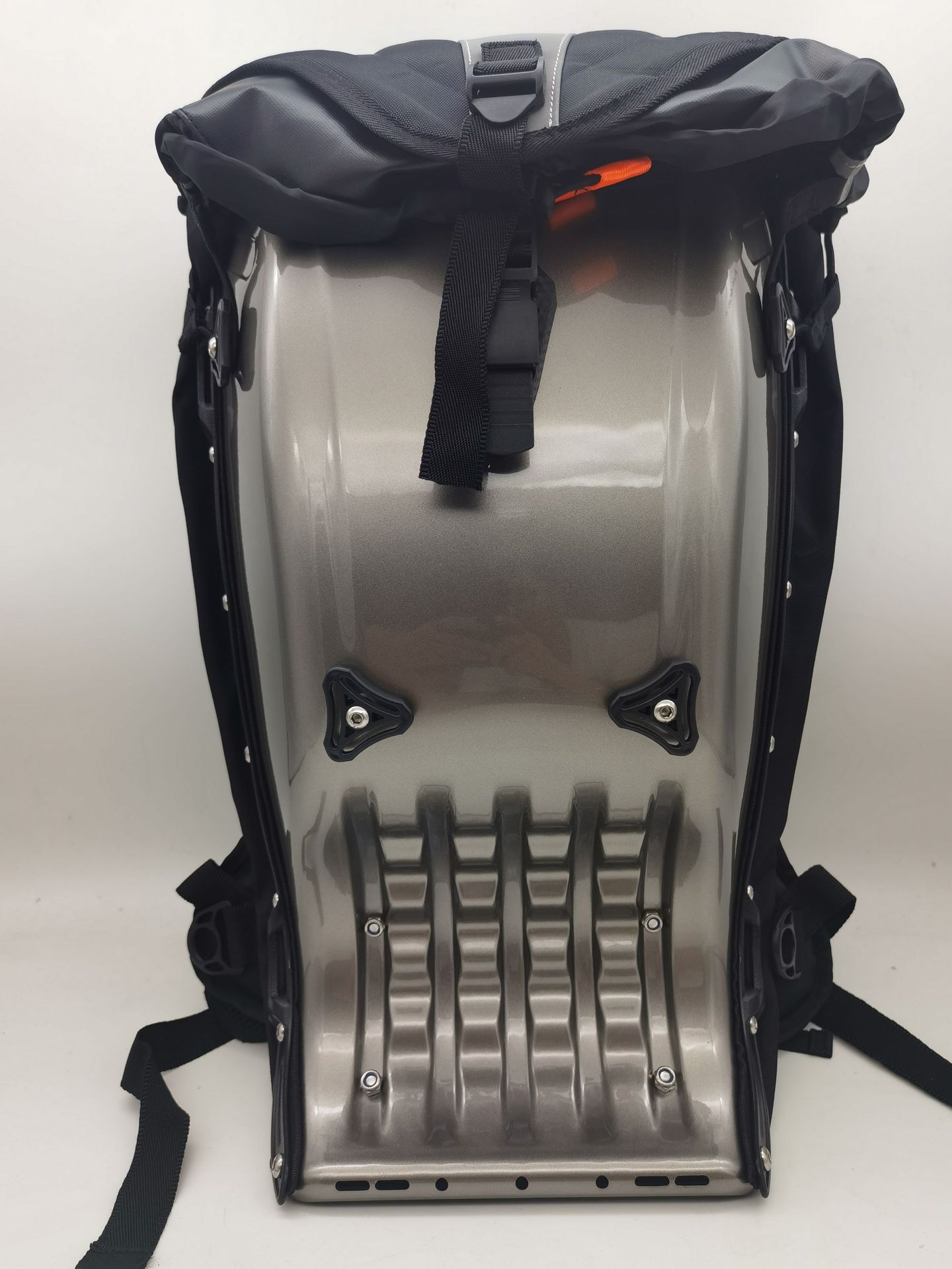 Casco de motocicleta, equipo de motocicleta para hombres, mochila de doble hombro impermeable, jinete de motocicleta, mochila de cáscara dura, Kai Wei Kang