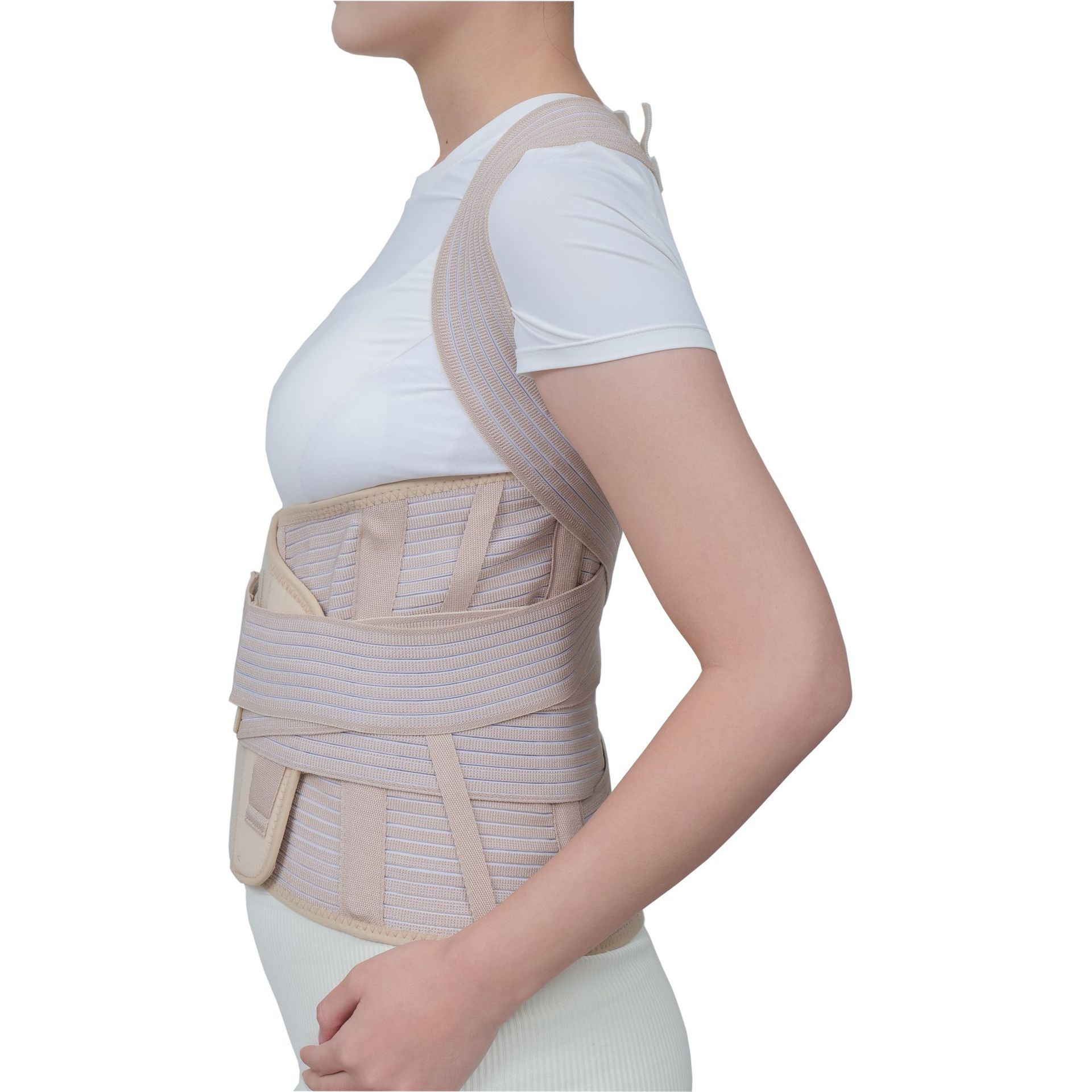 背中の矯正ベルトは腹を収めています。背中の腰椎サポート保護具です。