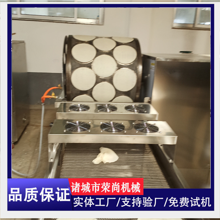 蛋卷皮机家用商用 全自动春卷皮机 电磁加热烤鸭皮机