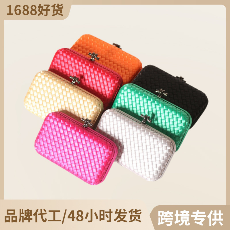 2025新款晚宴包欧美女士手提包便携宴会手拿包礼服晚妆包手拿包包