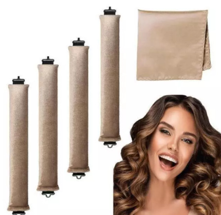 Artezo de cabello rizado, hombre perezoso, sin calor, rizador, artefacto de peinado para dormir, cabello rizado, cola rizada, callejón oculto