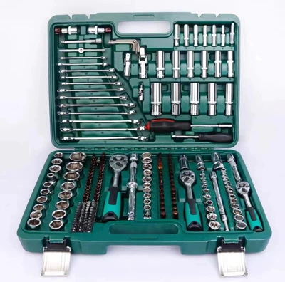 Repair kit — combination sleeve ratchet wrench car - 24-tooth-comprehensive-auto-repair-set-216-piece-set