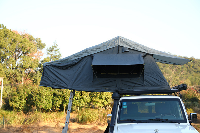Guangsen Customized Roof Tent Manufacturer Direct-Operated Cross-Border Large Space Quick-Open Waterproof Awning Car Side Tent