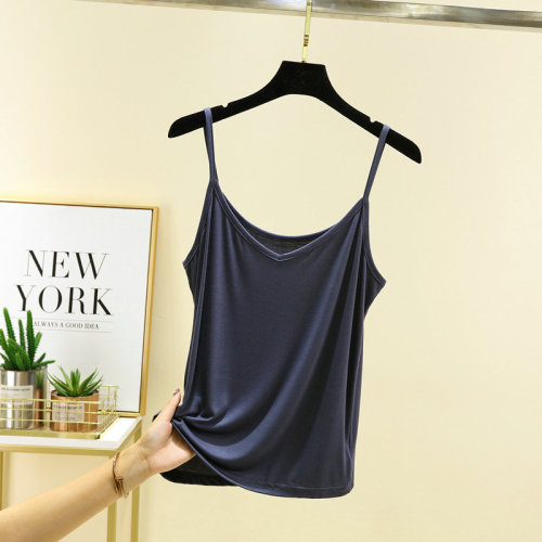 Modest Strapless Tank Top for Women - Summer Thin Version, Nippleless, Base Layer, Large Size, Loose Fit, Fat mm, Outerwear, Slimming Top