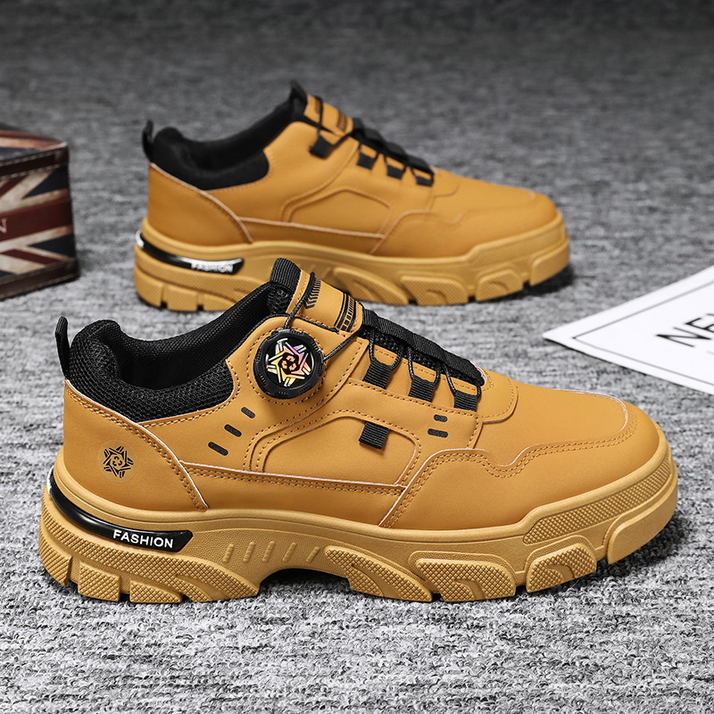 Martin botas de invierno para hombres 2024 nuevos zapatos de hombre tendencia de zapatos de trabajo para hombres antideslizante y desgaste zapatos de trabajo