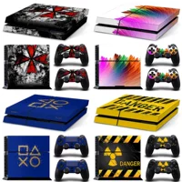 Скины‑наклейки для PS4 — модные мультяшные и стильные дизайны, матовый винил против царапин