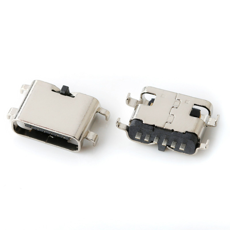 縦型type-c usb母座3.1沈板合板側パッチテスト6p/16p/24p充電インターフェイス|undefined