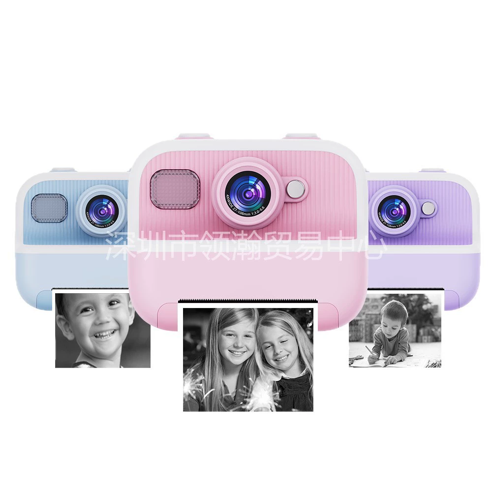 2025 новый Polaroid детские цифровые милые мультяшные мини фото печать цифровая HD печать камера