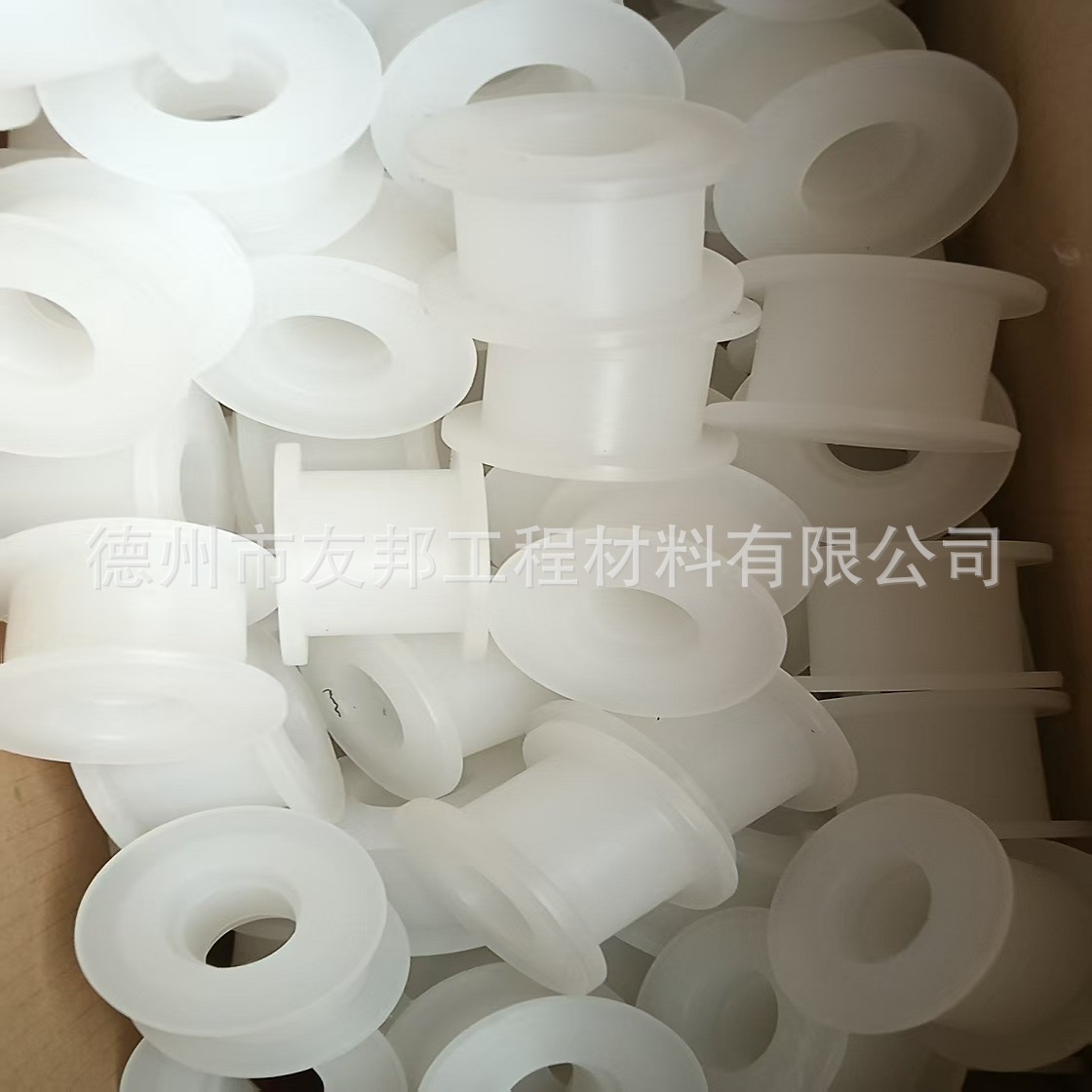 山东耐磨聚丙烯张紧轮加工耐酸碱PP张紧轮