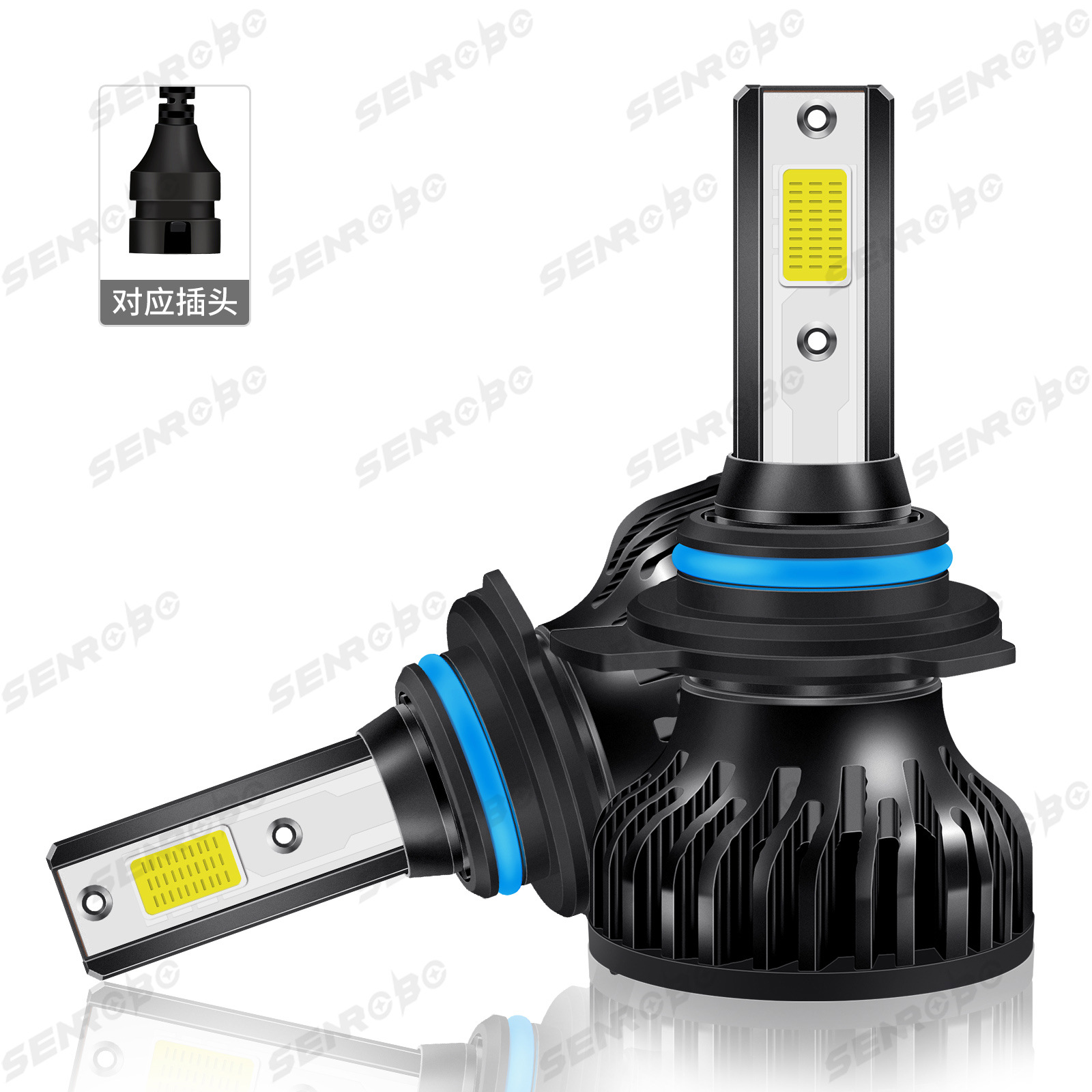 Fabricantes de venta caliente del automóvil LED construido S7 transfronterizo explosivo lámpara de coche H1H4H7 carro pequeño transformación de bombillas de faro image 13