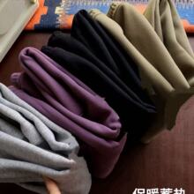 120403 冬季新款 儿童韩版基础印花加绒束脚卫裤 一件代发