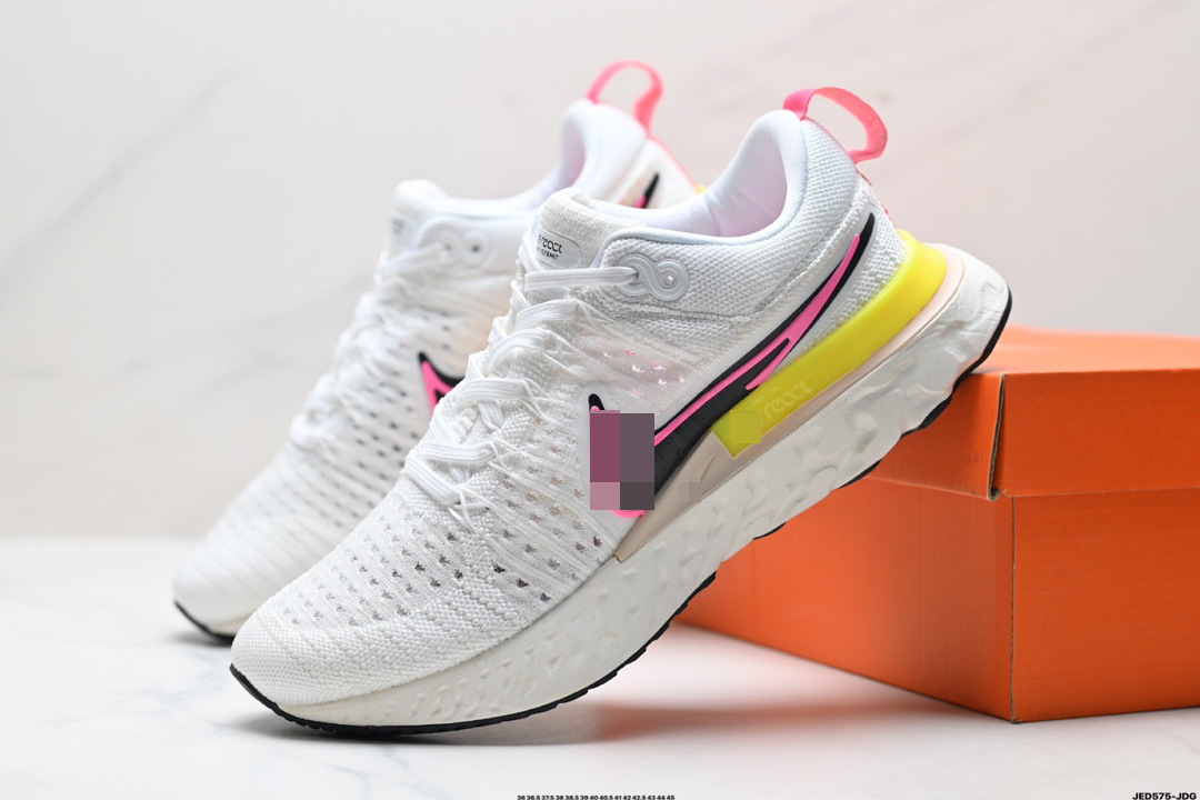 Zapatos Putian React Infinity Run fK2 ligero y transpirable amortiguador Zapatillas deportivas para hombres y mujeres