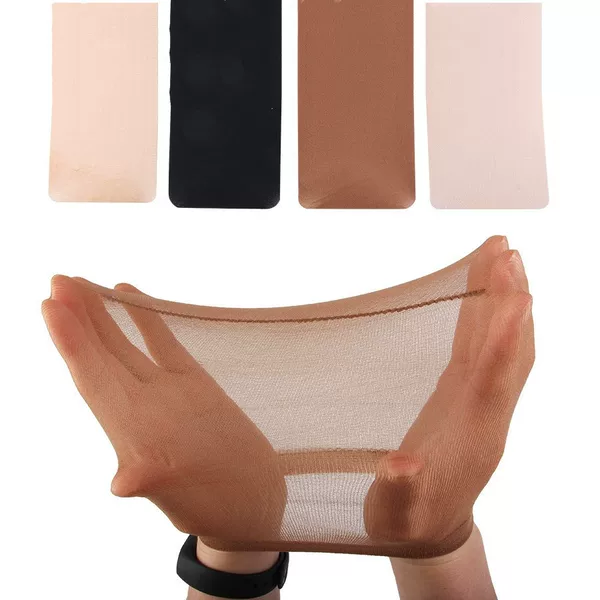Cross-Border Hot-Selling Women's Wigs, Stockings, Mesh Caps, European and American Headgear, Hair Nets, Foreign Trade Nylon Stockings, High-Elasticity Wig Hair Nets