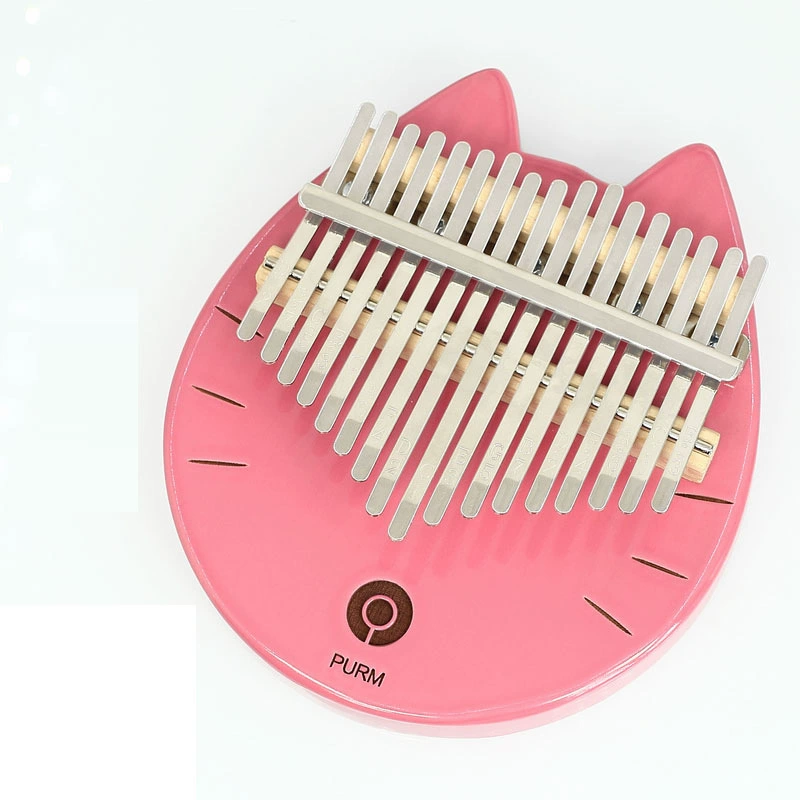 PURM Thumb Kalinbaqin 17 тон пальцевое пианино для начинающих Kalimba музыкальный инструмент