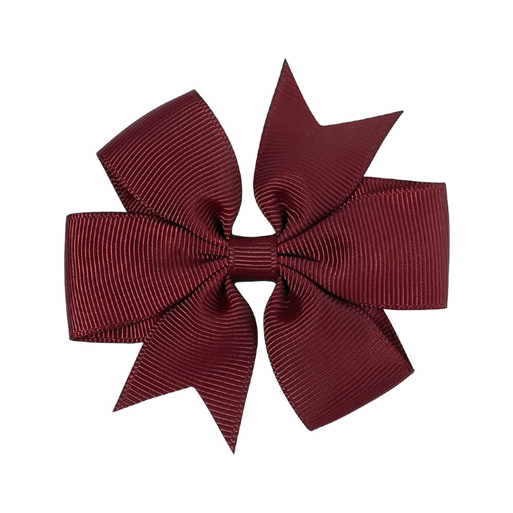 Horquillas para el Cabello Populares en Amazon, con Diseño de Cola de Golondrina, Cinta de Satén Acanalado, Accesorios para el Cabello de Bebés y Niños, Fabricante de Horquillas y Pasadores para el Cabello, Venta al por Mayor