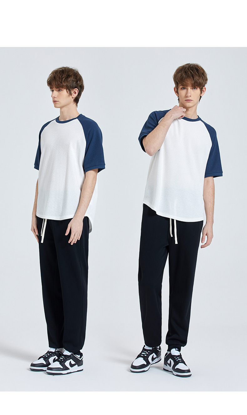 撞色华夫格短袖男t恤潮牌 (16).jpg