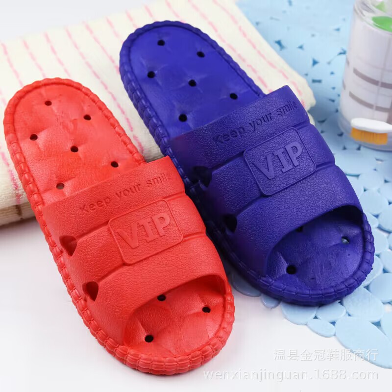 Hotel Bath center hot spring bathhouse sweat steaming pedicure non-slip leakage no matter left and right feet bathroom slippers Hotel Bath center hot spring bathhouse sweat steaming pedicure non-slip leakage no matter left and right feet bathroom slippers