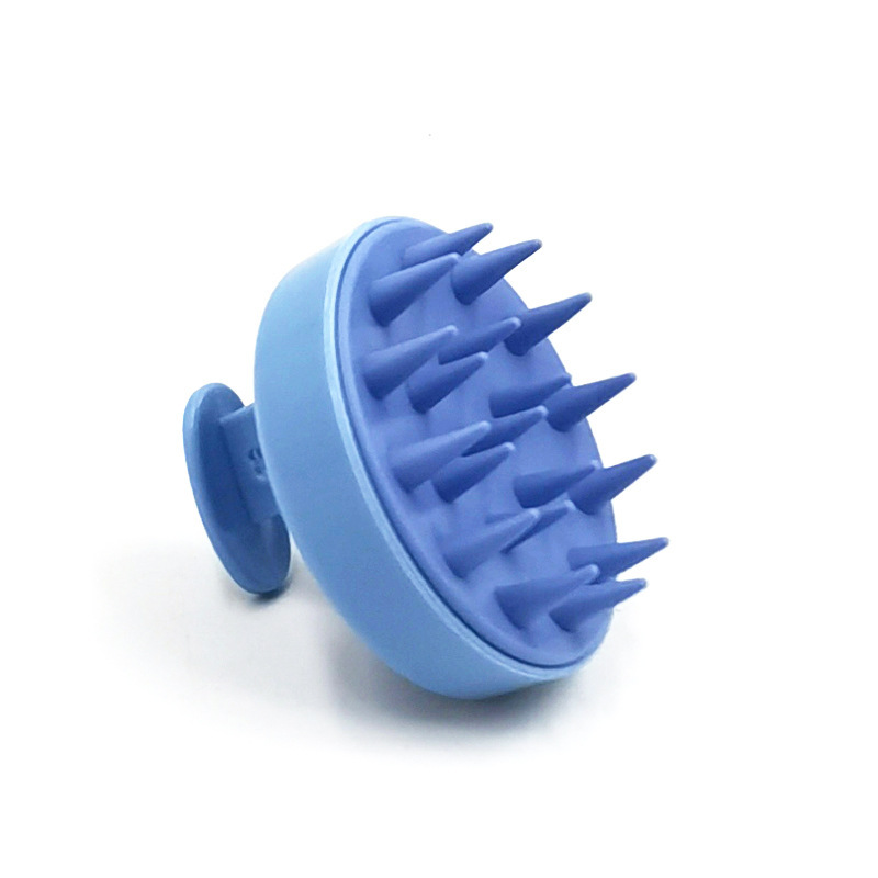 Cepillo de Masaje para Limpieza del Cuero Cabelludo, Plástico, para Baño y Lavado de Cabello