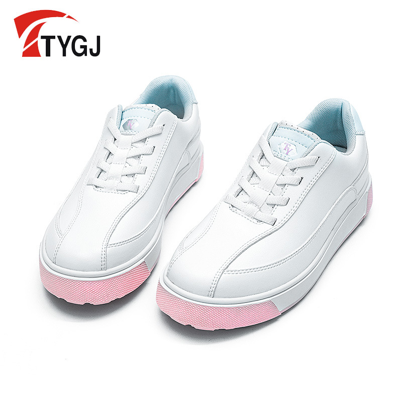 TTYGJ 새로운 여성 골프 신발 미끄럼 방지 단독 골프 운동화 고정 네일 미끄럼 방지 밑창 신발