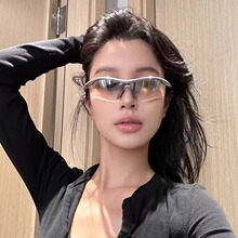 户外运动骑行眼镜登山女士夜骑太阳镜日夜两用护目防风镜墨镜跑步