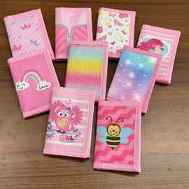 源头厂家跨境热销三折儿童钱包，女孩钱包，卡包，零钱包