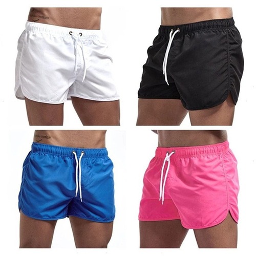 Men's 3-in-1 Beach Shorts Summer Sports Casual Loose Running Fitness Shorts Breathable Quick-Drying Shorts