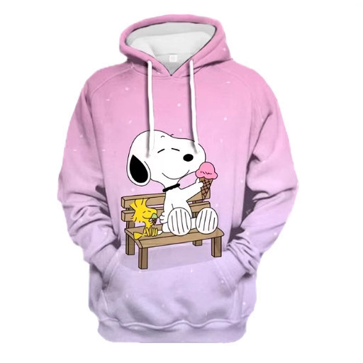 Autumn Winter Adult Children Cute Snoopies Hoodies Fashion Clothing Cartoon Hooded Coat Pullover Casual When Autumn Winter Adult Children Cute Snoopies Hoodies Fashion Clothing Cartoon Hooded Coat Pullover Casual When