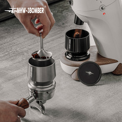 爆撃機粉接器51/54/58mm豆研機粉接カップハンドル手沖コーヒー落粉器香りカップ