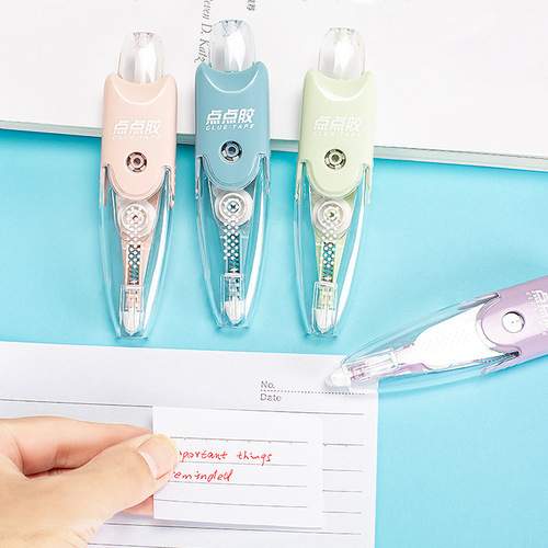 Yingyuan replaceable core press model point glue correction belt type student wrong question hand account tape handmade sticker double-sided tape