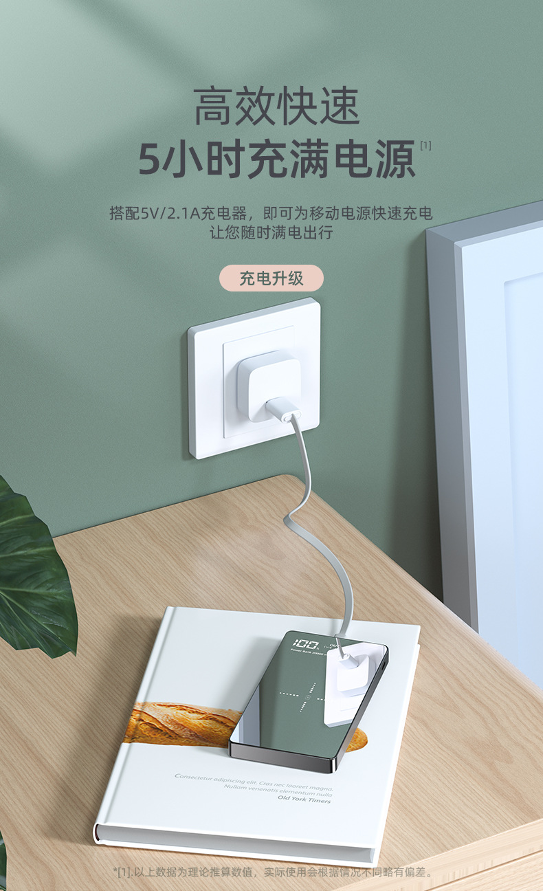 20000mAh Yüksek Kapasiteli Güç Bankası PD22.5W Hızlı Şarj 15W Kablosuz Hızlı Şarj Telefon Taşınabilir Güç Kaynağı Ultra İnce
