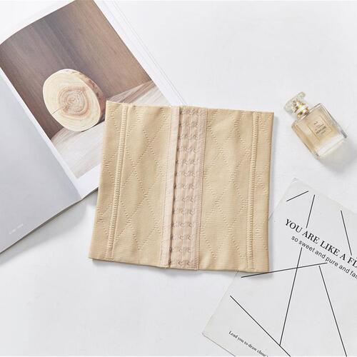 Manufacturer's supply breathable postpartum seamless belt foreign trade 13-breasted seamless body shaping garment