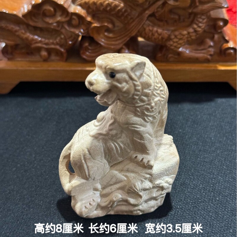 桃木彫刻12生肖デスクトップ置物原木色十二生肖ハンドルメーカー卸売り|undefined
