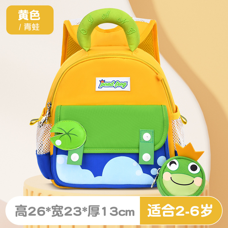 Nueva Escuela de Kindergarten dinosaurio niños y niñas de 3-6 años de edad de dibujos animados lindo súper ligero de gran capacidad mochila casual