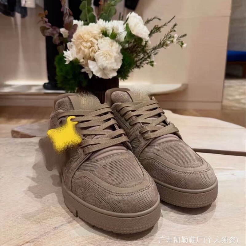 Trainer Men's Shoes Black Warrior Sports Casual Sneakers Versatile Trendyy Thick Sole Trendy Cool