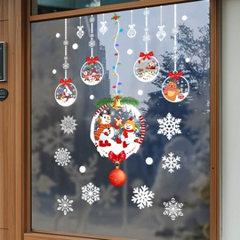 墙贴;圣诞装饰品;玻璃贴